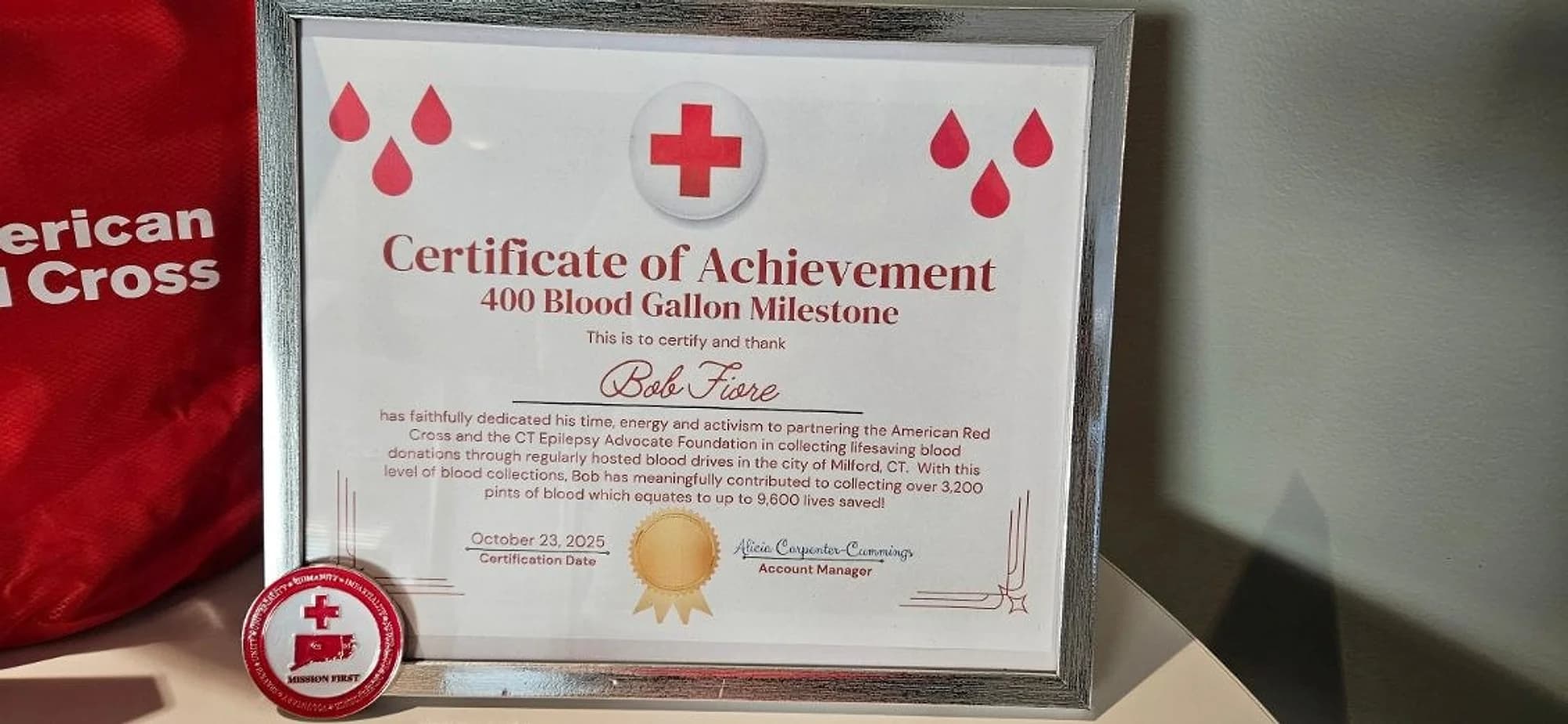 Connecticut Epilepsy Advocate Foundation blood drive