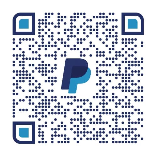 PayPal donation QR code